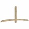 Ekena Millwork Bellingham Rough Sawn Timber Gable Bracket, Douglas Fir, 108"W x 40"H x 4"D x 4"F, 9/12 Pitch GBW108X40X0404BEL00RDF - alternate 4